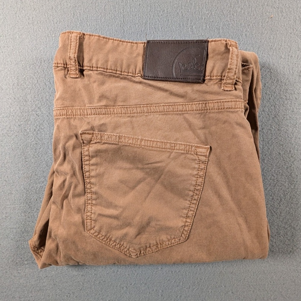 Peter Millar Crown Crafted Pants Mens Size 38x34 Highland Five-Pocket Tan